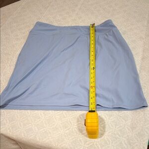 Elegant Sky Blue A-Line Skirt